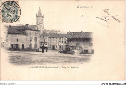 AFUP6-63-0522 - ST-ANTHEME - Place De L'Aubepin - Auvergne Types D'Auvergne