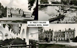 73903761 Rugby  UK South Front St Pauls College Canoeing On The Lake The Chapel  - Andere & Zonder Classificatie