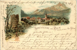 Souvenir De Bex - Litho - Bex