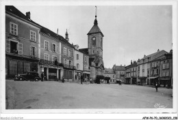 AFWP6-70-0624 - ST-LOUP-SUR-SEMOUSE - Haute-saône - Place Du Marché - église - Saint-Loup-sur-Semouse