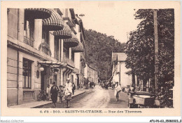 AFUP6-63-0460 - SAINT-NECTAIRE - Rue Des Thermes - Saint Nectaire