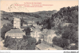 AFUP5-63-0447 - SAINT-NECTAIRE-THERMAL - Traitement Des Albuminuriques - L'etablissemnt Et Le Casino - Saint Nectaire