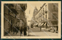 Bari Città Auto Tram Cartolina KVM1196 - Bari