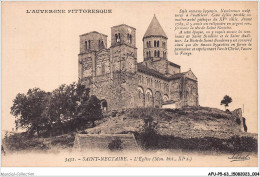 AFUP5-63-0365 - L'AUVERGNE PITTORESQUE - ST-NECTAIRE - L'eglise  - Saint Nectaire