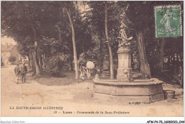 AFWP4-70-0325 - La Haute-saône Illustrée - LURE - Promenade De La Sous-préfecture - Lure