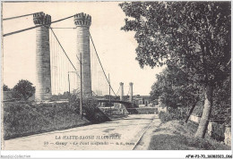 AFWP3-70-0219 - Haute-saône Illustrée - GRAY - Le Pont Suspendu - Gray