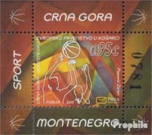 Montenegro Block17 (kompl.Ausg.) Postfrisch 2015 Baketball EM - Montenegro