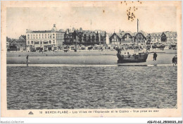 AIGP2-62-0136 - BERCK-PLAGE - Les Villas De L'esplanade Et Le Casino - Vue Prise En Mer - Berck