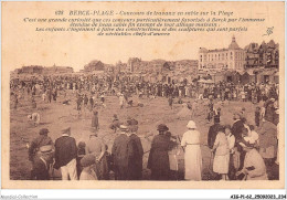 AIGP1-62-0118 - BERCK-PLAGE - Concours De Travaux En Sable Sur La Plage - Berck