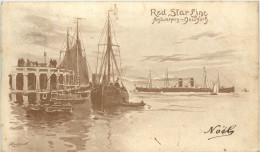 Red Star Line - Antwerpen - New York - Paquebots