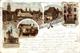 Gruss Aus Nürnberg - Litho - Nuernberg