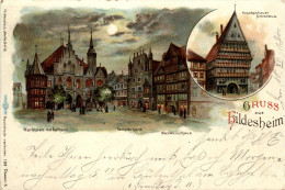 Gruss Aus Hildesheim - Litho - Hildesheim