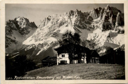 Kufstein/Tirol Und Rundherum - Restauration Steuerberg Mit Wildem Kaiser - Kufstein