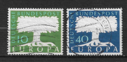 ALLEMAGNE   FÈDÉRALE N°   140/41 - Used Stamps