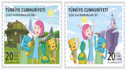 2024 TURKEY CARTOON HEROES IBI MNH ** - Ongebruikt