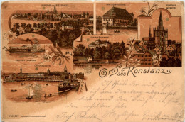 Gruss Aus Konstanz - Litho - Konstanz