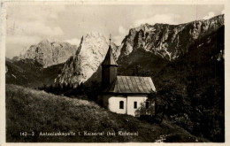 Kufstein/Tirol Und Rundherum - Antoniuskapelle I. Kaisertal Bei Kufstein - Kufstein