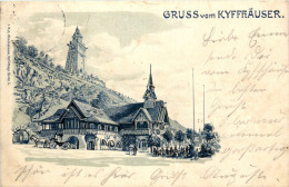 Gruss Vom Kyffhäuser - Litho - Kyffhaeuser