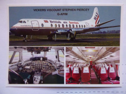 VICKERS VISCOUNT  STEPHEN PIERCEY   G-APIM - 1946-....: Modern Era