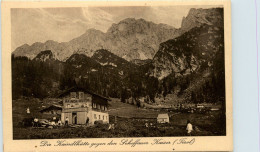 Die Kaindlhütte Gegen Den Scheffauer Kaiser - Kufstein