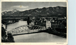 Villach/Kärnten - Villach, Draubrücke - Villach