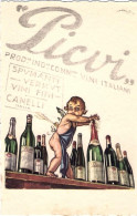 1930circa-Italia Cartolina Pubblicitaria "Picvi Produzione Industriale Commercio - Advertising