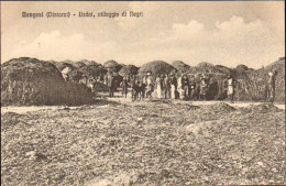 1911/12-"Guerra Italo-Turca,Bengasi (dintorni)-Uadai, Villaggio Di Negri" - Tripolitaine