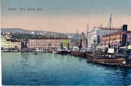 1920circa-Fiume-Riva Marco Polo - Croatia