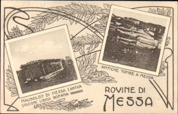 1911/12-"Guerra Italo-Turca,rovine Di Messa" - Tripolitaine