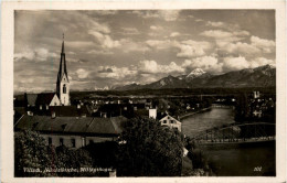 Villach/Kärnten - Villach, Nikolaikirche, Mittagskogel - Villach