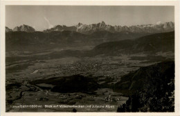 Villach, Kanzelbahn, Blick Auf Villacherbecken Und Julische Alpen - Villach