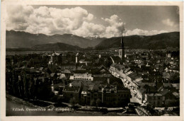 Villach/Kärnten - Villach, Gesamtblick Mit Mangart - Villach