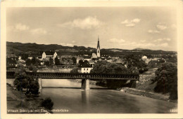 Villach/Kärnten - Villach, Drauquai Mit Eisenbahnbrücke - Villach