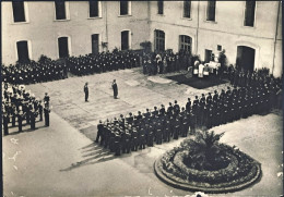 1949-cartolina Foto Portici Caserma Consegna E Benedizione Della Bandiera Al Cor - Portici