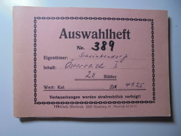 Auswahlheft Nr. 389 20 Blätter 105 Briefmarken  Österreich Ca. 1868-1934-1936/Mi Nr. 37 I-575, Unvollst - Sammlungen