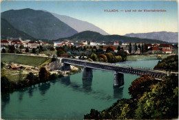 Villach/Kärnten - Villach, Lind Mit Der Eisenbahnbrücke - Villach