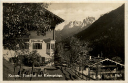 Kufstein Und Rundherum/Tirol - Kaisertal, Pfandlhof Mit Kaisergebirge - Kufstein