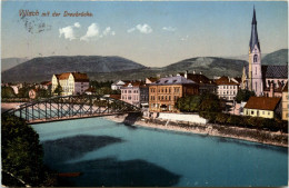 Villach/Kärnten - Villach, Mit Der Draubrücke - Villach