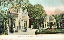 1900circa-Palermo Villa Giulia Emicicli Pompeiani - Palermo