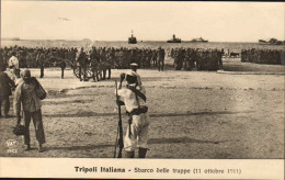1911/12-"Guerra Italo-Turca,sbarco Delle Truppe (11 Ottobre1911)" - Tripolitaine