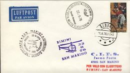 1976-Danimarca Rievocazione Scampo Garibaldi Posta A Mezzo Eli14083cottero Rimin - Airmail