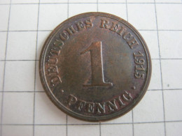 Germany 1 Pfennig 1915 A - 1 Pfennig