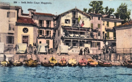 1917-Svizzera Isola Bella Lago Maggiore Albergo Ristorante Del Vapore E Sempione - Marcophilie