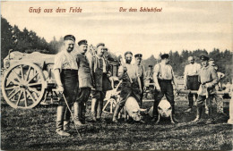 Gruss Aus Dem Felde - Vor Dem Schlachtfest - War 1914-18