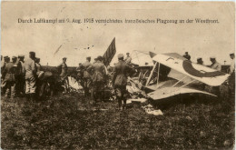 Durch Luftkampf 1915 Vernichtetes Französisches Flugzeug - Feldpost - Otros & Sin Clasificación