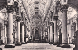 1924-Modica Interno Della Chiesa Di S. Pietro, Cartolina Viaggiata - Modica