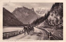 1922-Cortina Dolomitenstrasse Durrensee Mit Cristall,con Annullo Di Foggia Austr - Belluno