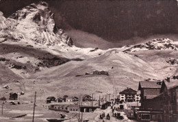 1953-L.10 Giornata Delle Forze Armate Isolato Su Cartolina Di Cervinia Breuil Vi - Aosta