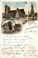 Gruss Aus Braunschweig - Litho - Braunschweig