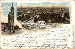 Gruss Aus Braunschweig - Litho - Braunschweig